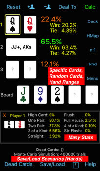Poker Cruncher Calculator App